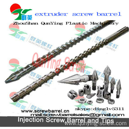 First Grade Extruder Screw Barrel For Extruder Machine 